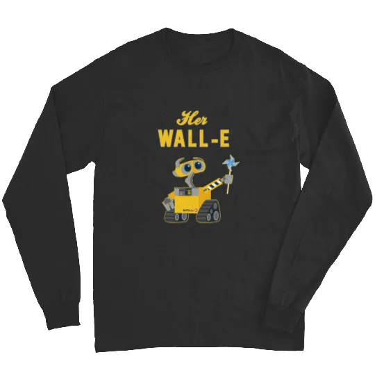Disney Pixar Wall-E Her Wall-E Couples Long Sleeves