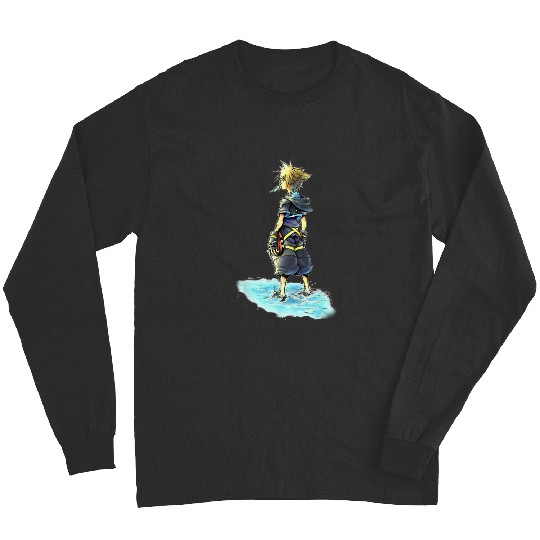 Disney Kingdom Hearts Sora Sea Salt Ice Cream Sketch Long Sleeves