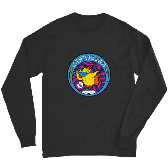 Disney Herculess Phil Zodiac Capricorn Long Sleeves