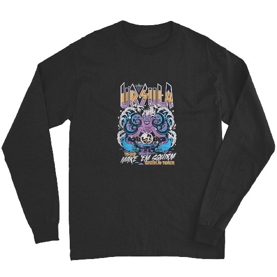 Disney Villains The Little Mermaid Ursula World Tour Band Tank Top Long Sleeves