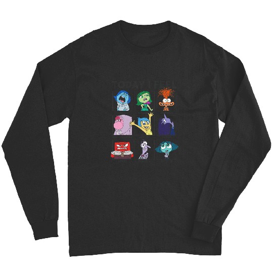 Disney Pixar Inside Out 2 Today I Feel... Emotions Panels Long Sleeves