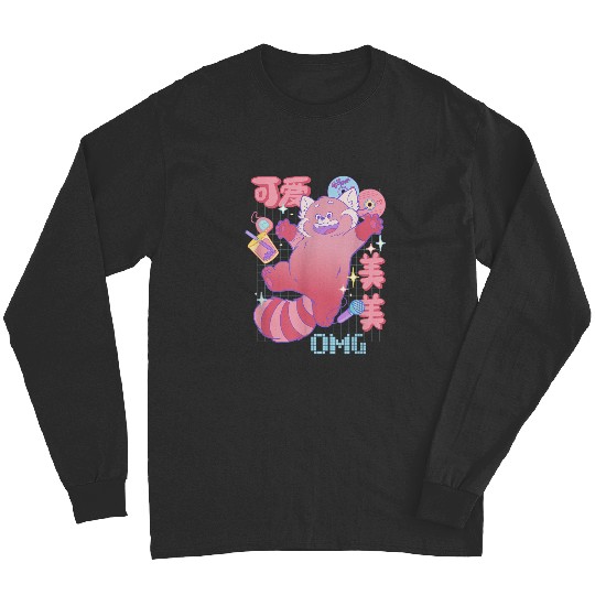 Disneyss Pixars Turning Red Mei Omg Kanji Long Sleeves