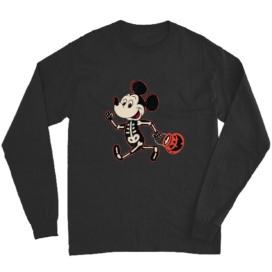 Discover Disney Mickey And Friends Halloween 2024 skeletons Costume Walk Long Sleeves