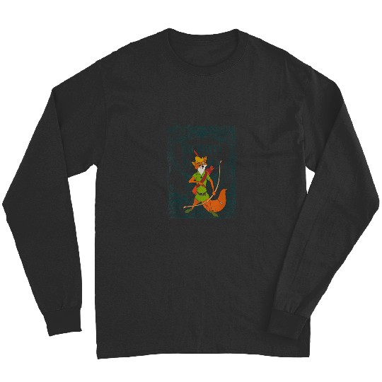 Disney Robin Hood Retro  Distressed Long Sleeves