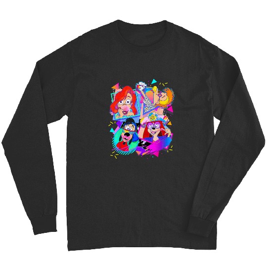 Disney A Goofy Movie Bubble Gum Retro Nineties Long Sleeves