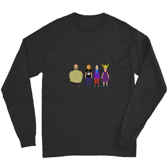 Bobs Burgers Phish by Custeez Long Sleeves