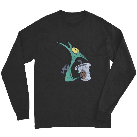 Disney Hercules I Am Panic Distressed Big Chest Portrait Long Sleeves