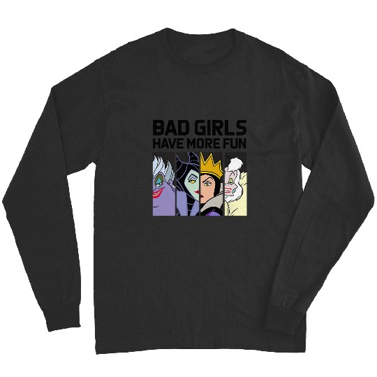 Disney Villains Bad Girls Have More Fun Epic Panel Portraits Long Sleeves