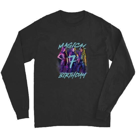 Disney Descendants 3 Magical 7th Birthday Group Poster Long Sleeves