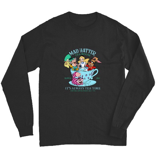 Vintage Alice in Wonderland Long Sleeves, Mad Hatter Long Sleeves, Tea Party Long Sleeves, Disney Family Vacation, Disneyland Trip