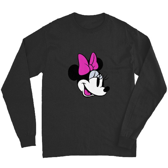 Disney Minnie Mouse  Pink One And Only Pocket Icon Long Sleeves