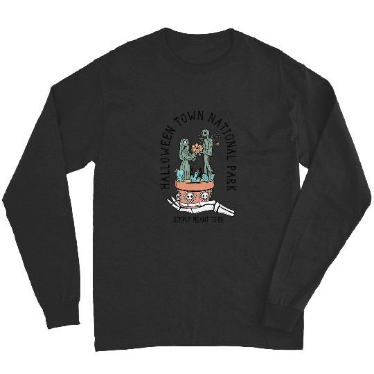 Disney The Nightmare Before Christmas Jack & Sally Cactus Long Sleeves