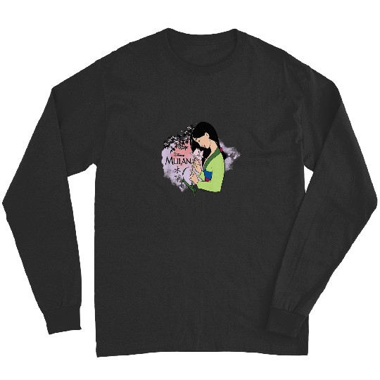 Disney Princess Mulan Cherry Blossoms Long Sleeves