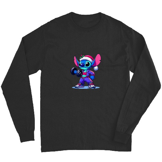 Christmas Faith Hope Love Snowman Sticker, Stitch Eras Tour , Stitch Shirt, Disney Land Lilo and Stitch Long Sleeves