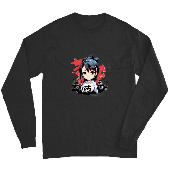 Just A Girl Who Loves Anime Sticker: Disney Mulan Anime Mushu, Mulan and Mushu Long Sleeves