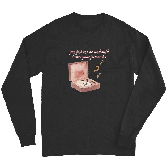 Discover Cardigan Taylor Record (1) Long Sleeves