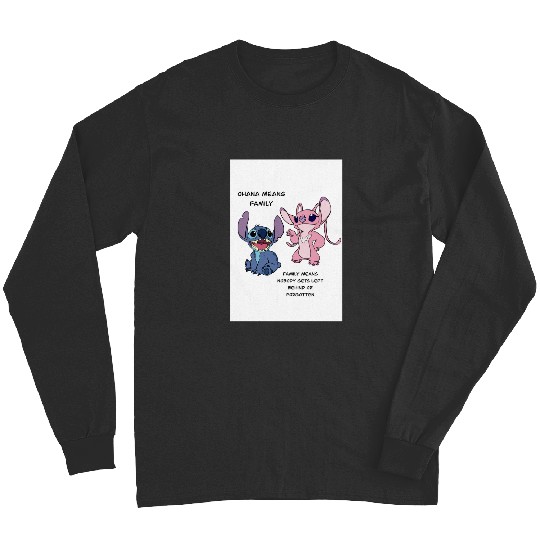 Stitch and Angel Heart Sticker, Stitch Eras Tour , Stitch Shirt, Disney Land Lilo and Stitch Long Sleeves