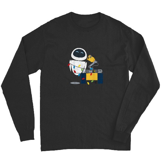 Disney Pixar Wall-E Eve Christmas Light Wrap Graphic Long Sleeves