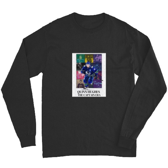 Quinn Hughes Eras Tour Vancouver Canucks Bigger Print Long Sleeves