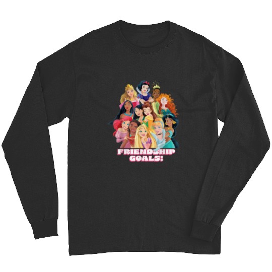 Disneyss Princess Friend Matching Royal Friendship Goals Long Sleeves