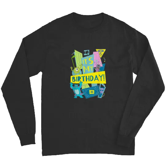 Disneyss And Pixarss Monsters Inc Its My Birthday Long Sleeves