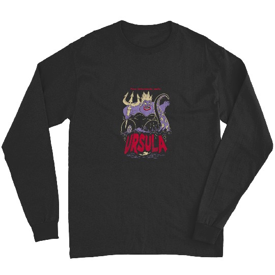 Disney The Little Mermaid Ursula Graphic TShirt Long Sleeves