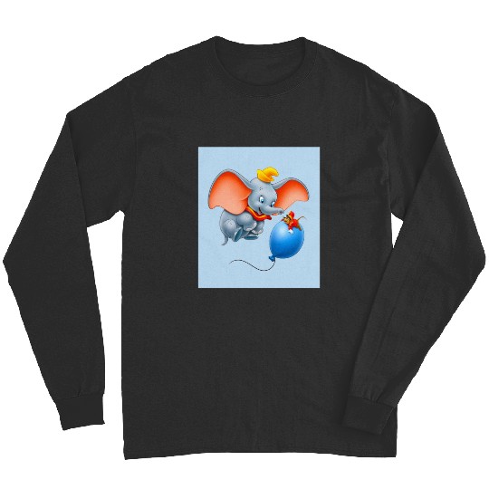 Discover Dumbo has fun with his friend  : Disney Elephant Dumbo, Dumbo Long Sleeves