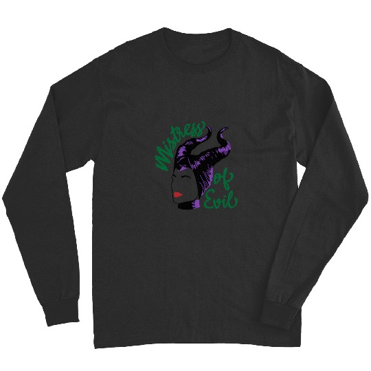 Wicked Mistress Inspired Silhouette   SALE!! : Disney Villains Maleficent , Maleficent Gift S-5XL Long Sleeves