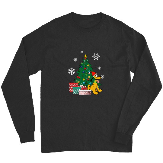 Discover Men Women Pluto A Planet Again Graphic For Fans  : Mickey Disney Christmas, Disney Christmas Long Sleeves