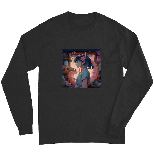 Avatar the Last Airbender: Disney Mulan Anime Mushu, Mulan and Mushu Long Sleeves