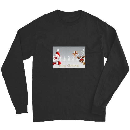 Discover Merry Christmas From Santa and Rudolph  : Mickey Disney Christmas, Disney Christmas Long Sleeves
