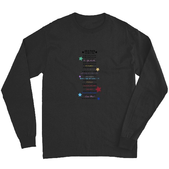 Discover Taylor Eras Tour (2) Long Sleeves