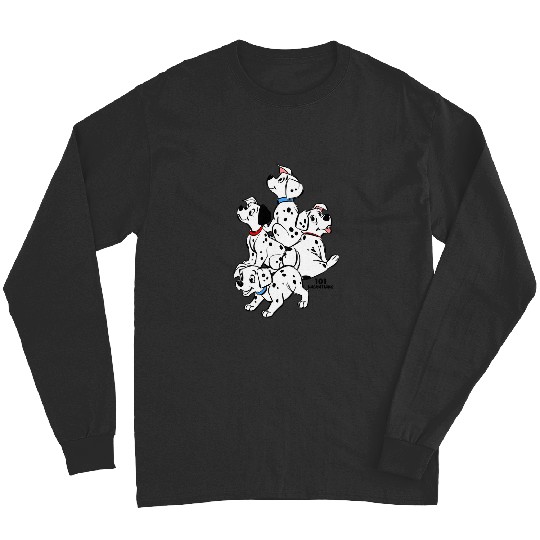 Discover Disney 101 Dalmatians Group Shot Puppies Long Sleeves