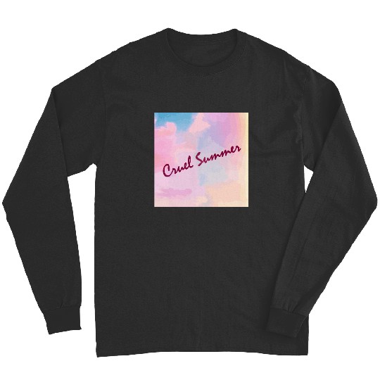 Discover Cruel Summer - Taylor - Album Song Cover Long Sleeves