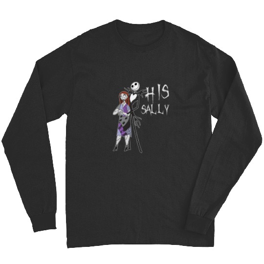Disney The Nightmare Before Christmas His Sally Long Sleeves