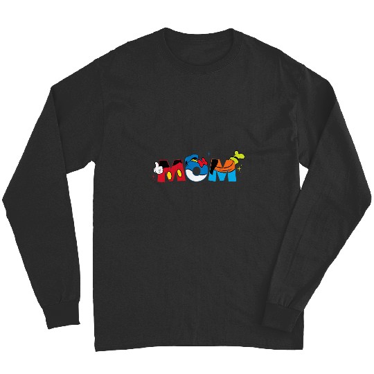 Discover Disney Mickey Mouse and Friends Mom Mother’s Day Birthday Long Sleeves