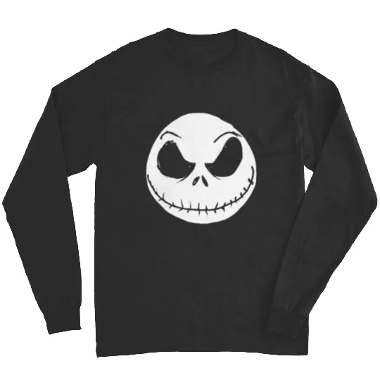 Disneyss The Nightmare Before Christmas Jack Faces Pocket Logo Long Sleeves