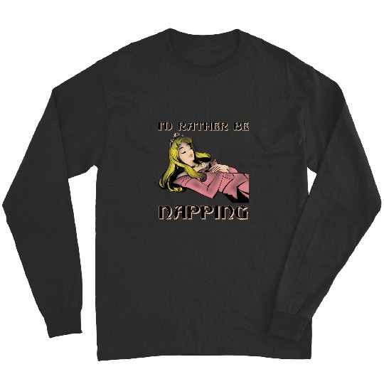 Discover Disney Sleeping Beauty Aurora I'D Rather Be Napping Long Sleeves