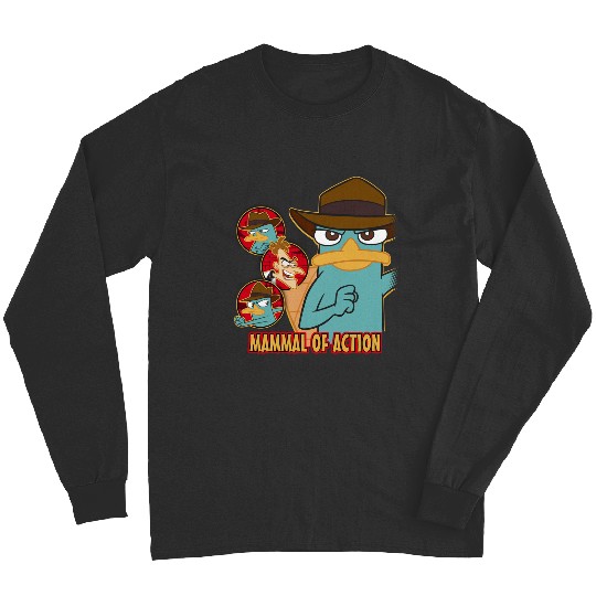 Discover Disney Phineas And Ferb Mammal Of Action Agent P Epic Shot Epic Long Sleeves