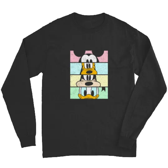 Discover Disney Mickey And Friends Group Comic Panels Long Sleeves