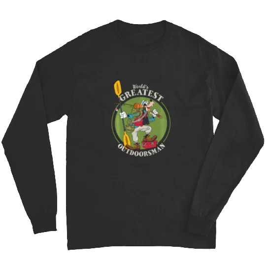 Disney Goofy Outdoorsman Father'S Day Long Sleeves