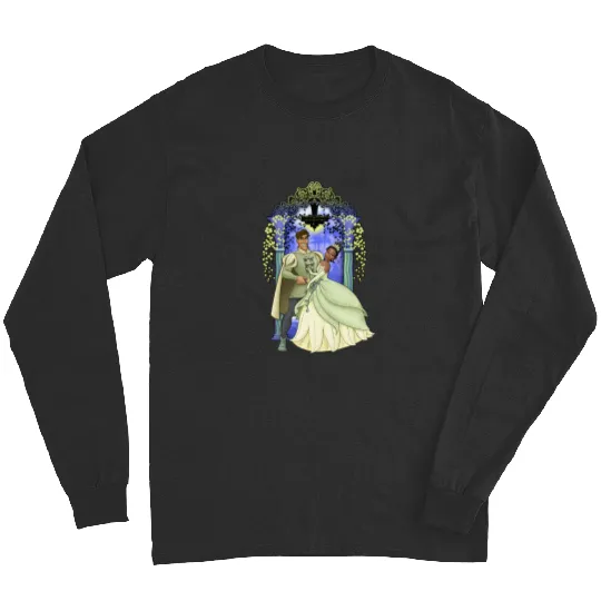 Disney Princess And The Frog Tiana Naveen Arch Hoodie Long Sleeves