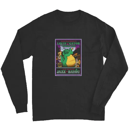 Discover Disney Princess And The Frog Louis Rockadile Poster Long Sleeves