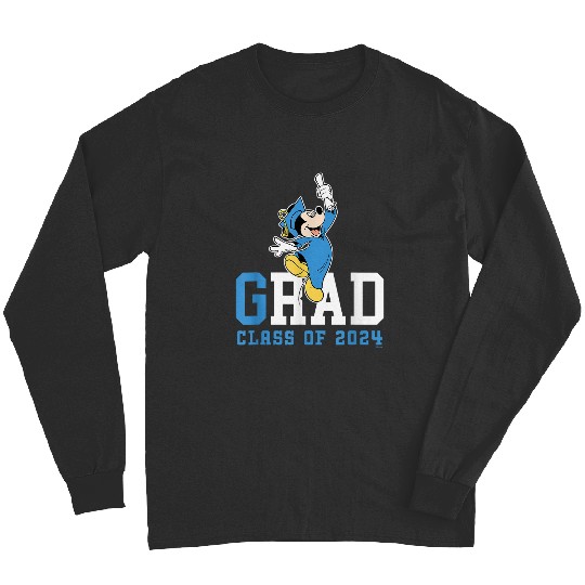 Discover Disneyss Mickey Mouse 2024 Graduation Class Of 24 Rad Grad Long Sleeves