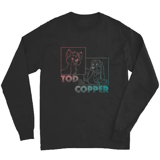 Disney The Fox and the Hound Tod & Copper Gradient Long Sleeves