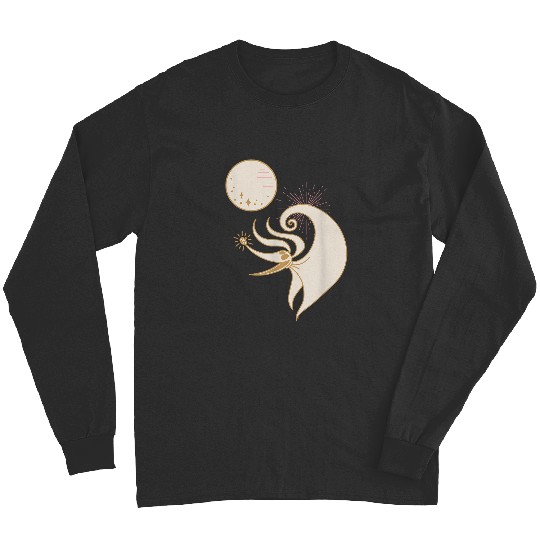 Disneyss The Nightmare Before Christmas Zero And The Full Moon Long Sleeves
