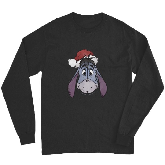 Discover Disney Winnie The Pooh Christmas Eeyore Santa Hat Long Sleeves