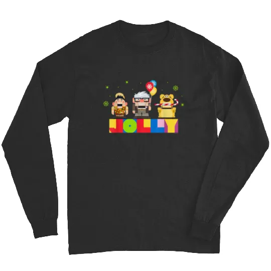 Discover Disneyss And Pixarss Up Christmas Holiday Jolly Nutcrackers Long Sleeves
