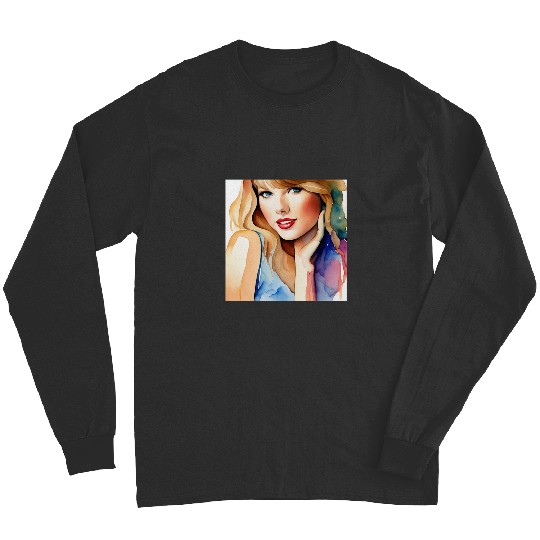 Discover Watercolor Taylor   (1) Long Sleeves