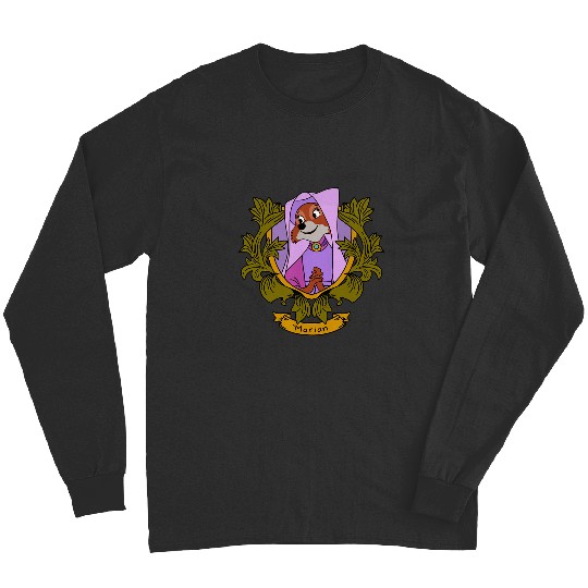 Disney Robin Hood Marian  Floral Portrait Long Sleeves